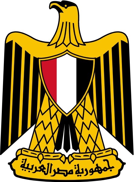 上图:埃及国徽上的萨拉丁之鹰(Eagle of Saladin),图案上的鹰就是一只西奈半岛常见的金雕(Golden Eagle)。地中海北部的金雕(Golden Eagle)、 白肩雕(Imperial Eagle)和草原雕(Steppe eagle)在冬天会迁移到西奈半岛和红海一带。萨拉丁之鹰又被称为阿拉伯之鹰,常出现在现代阿拉伯世界的旗帜或徽章上,例如埃及、伊拉克、利比亚、也门、巴勒斯坦。